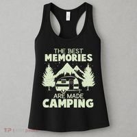 The Best Memories Are Made Camping Women's Tank Top thumb 3