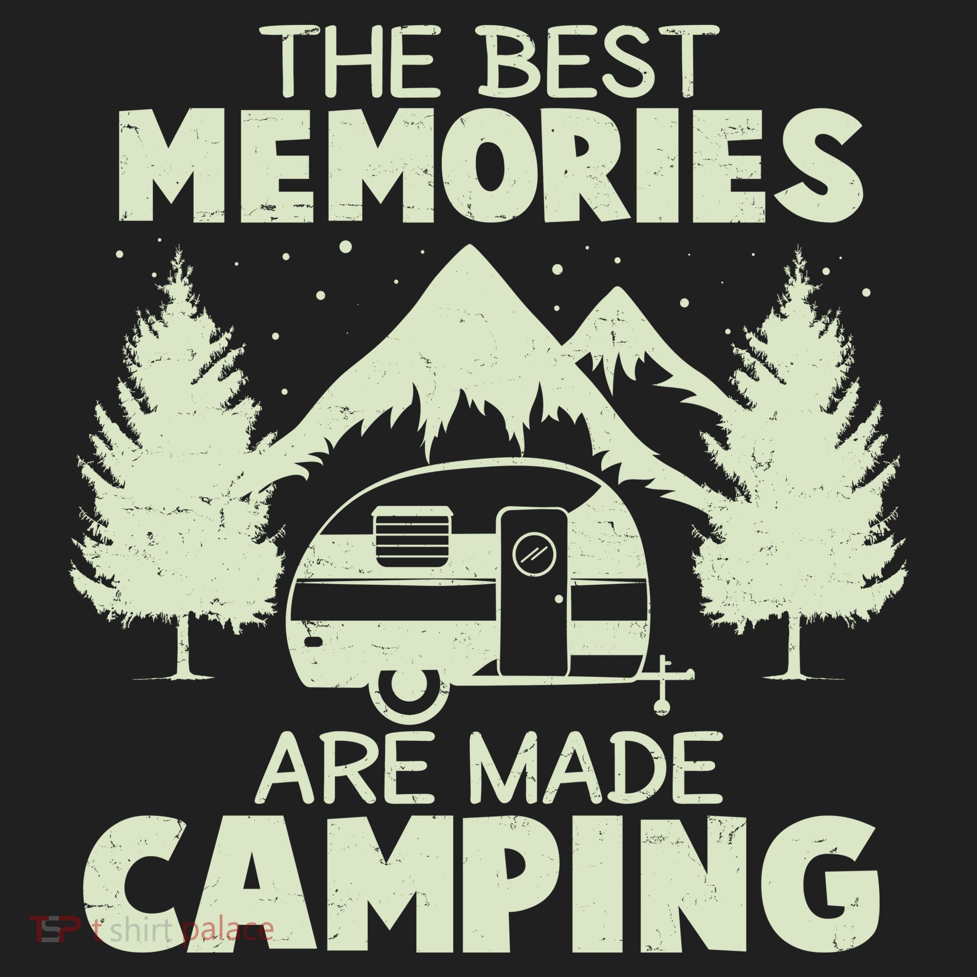The Best Memories Are Made Camping Hat