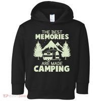 The Best Memories Are Made Camping Toddler Hoodie thumb 0