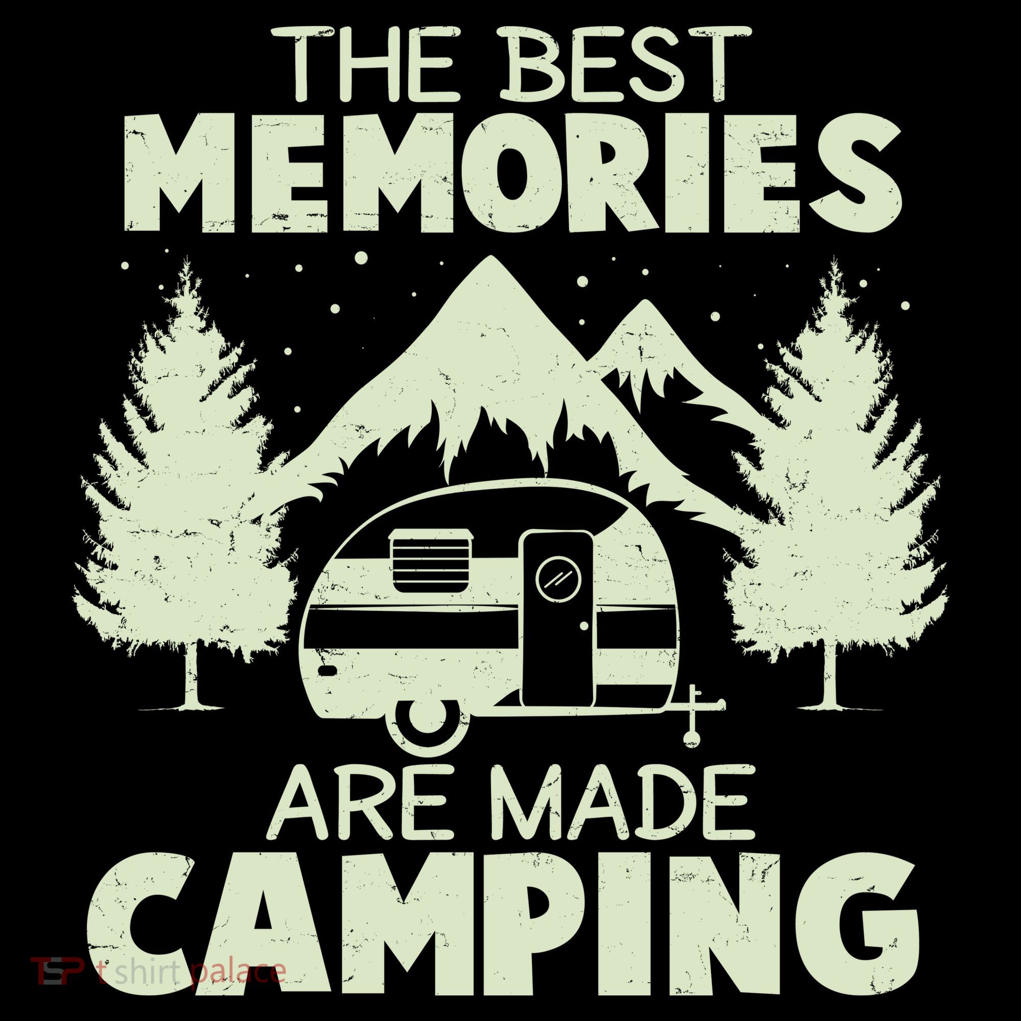 The Best Memories Are Made Camping Toddler Hoodie