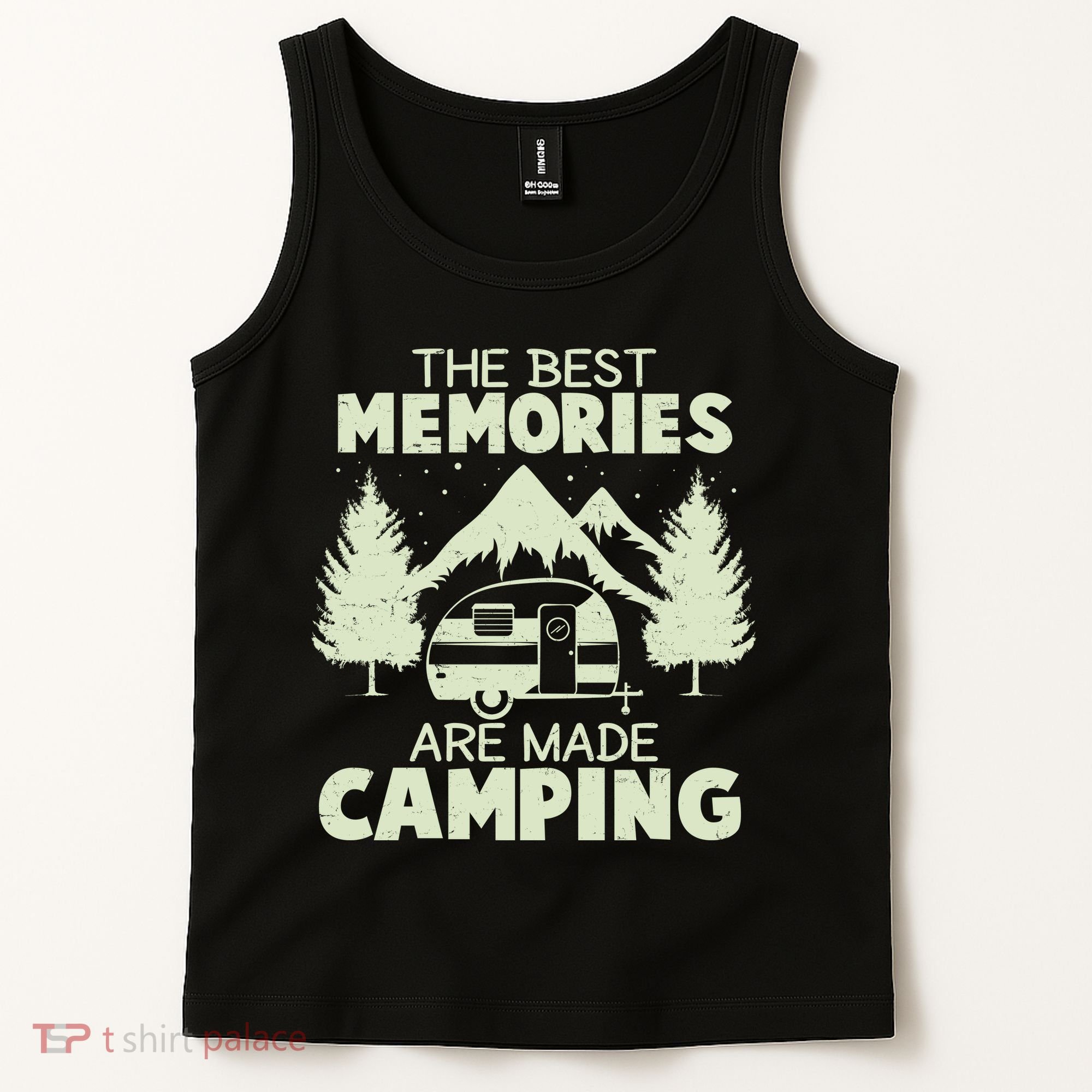 The Best Memories Are Made Camping Tank Top