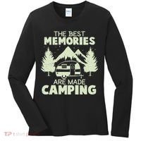 The Best Memories Are Made Camping Women's Long Sleeve Shirt thumb 0