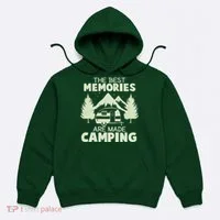 The Best Memories Are Made Camping Hoodie thumb 0