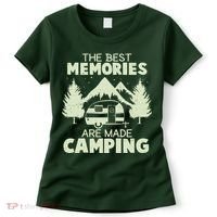 The Best Memories Are Made Camping Women's T-Shirt thumb 0