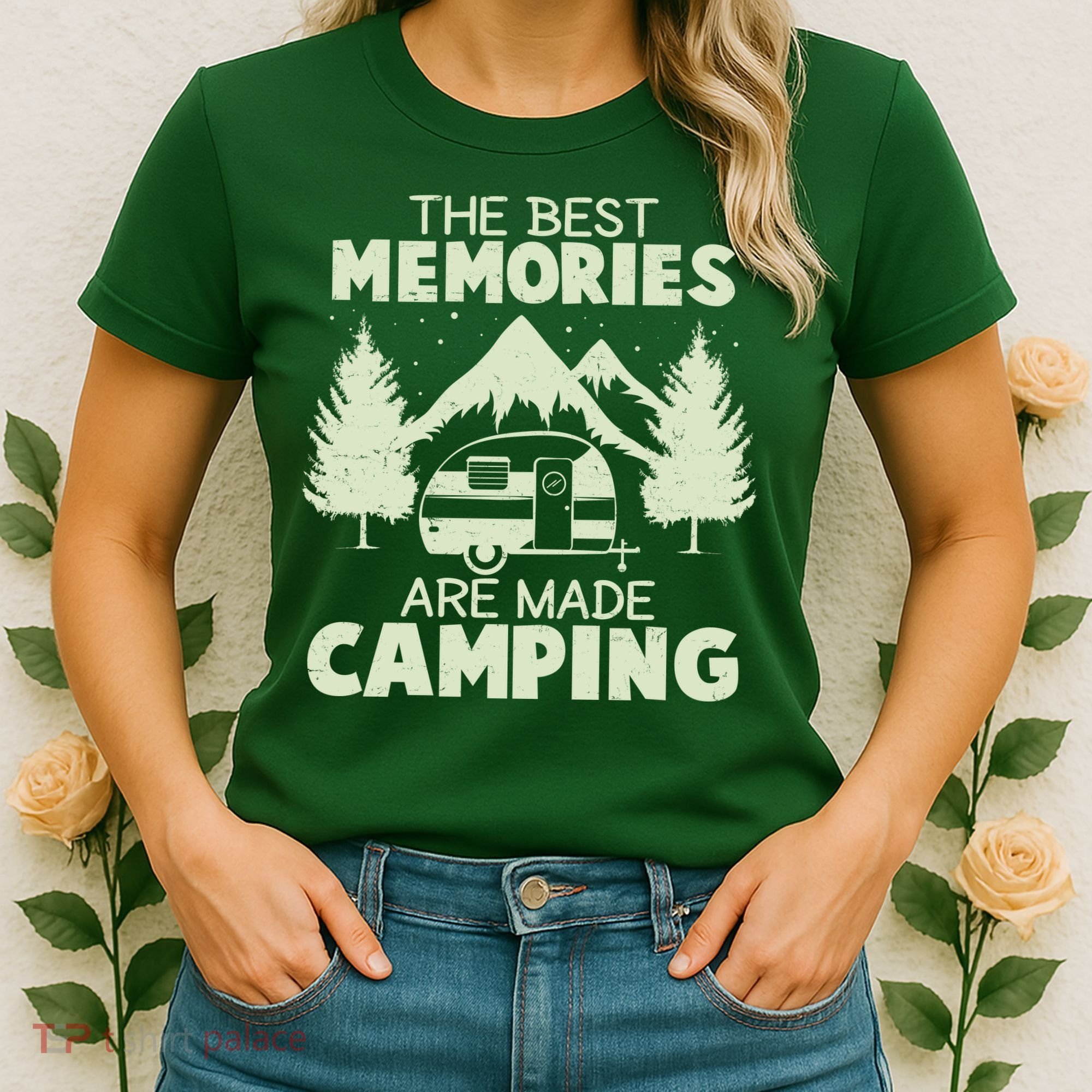 The Best Memories Are Made Camping Women's T-Shirt