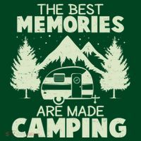 The Best Memories Are Made Camping Women's T-Shirt thumb 6