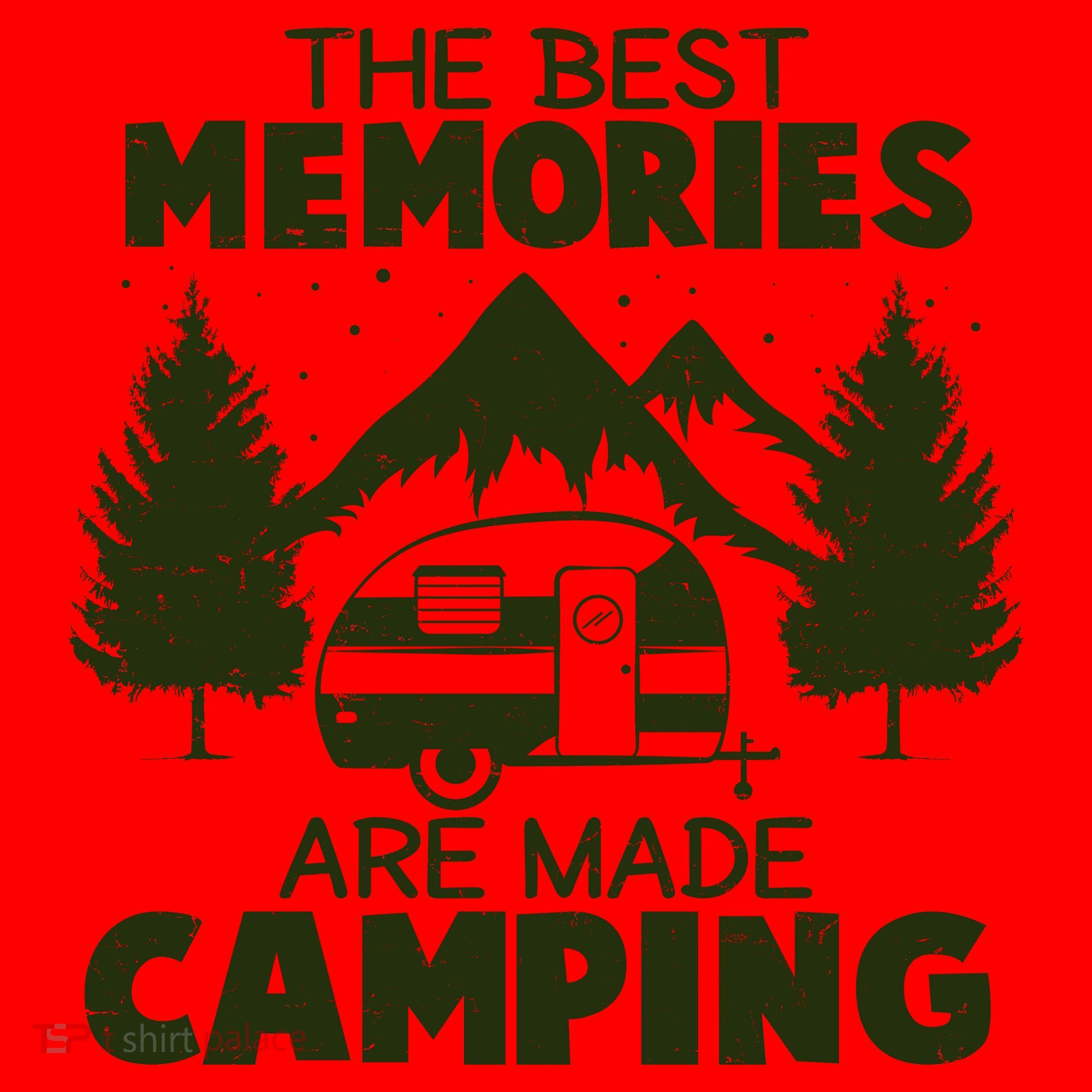 The Best Memories Are Made Camping Santa Hat