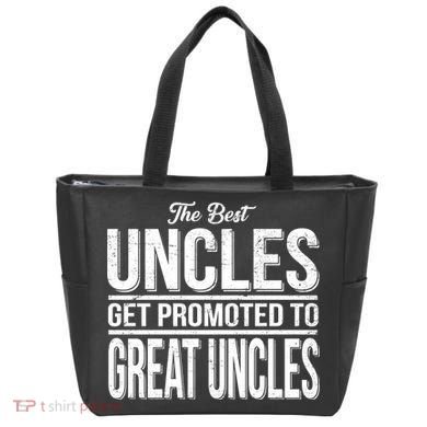 The Best Uncles Get Promoted To Great Uncles Tote Bag