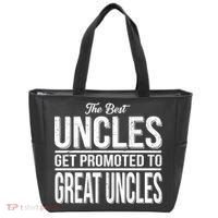 The Best Uncles Get Promoted To Great Uncles Tote Bag thumb 0
