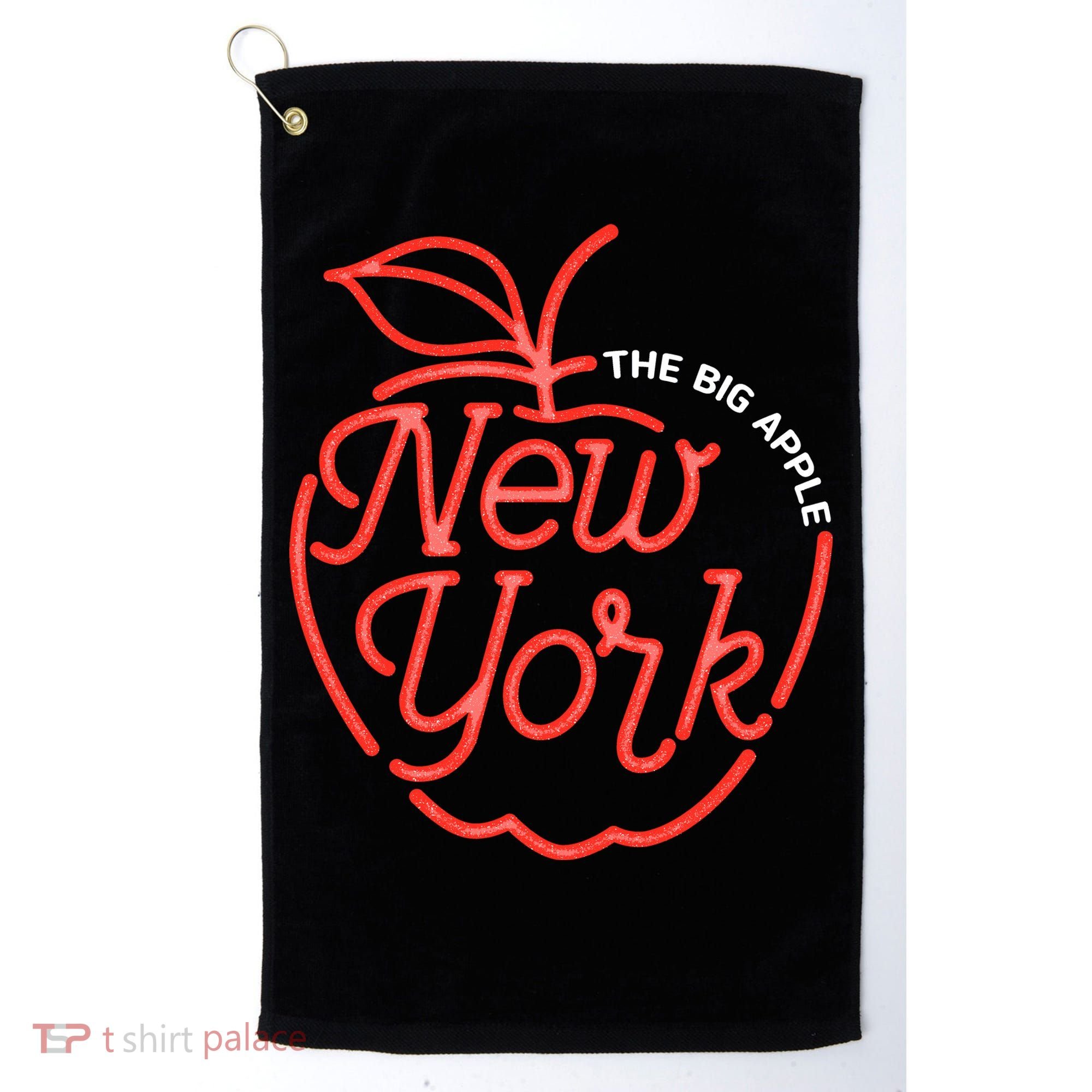The Big Apple New York Golf Towel