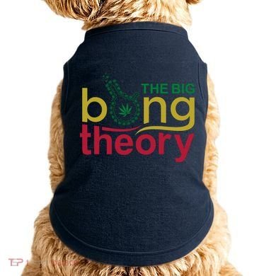 The Big Bong Theory Funny Doggie Tank