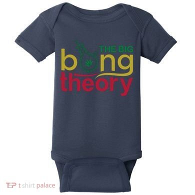 The Big Bong Theory Funny Baby Bodysuit