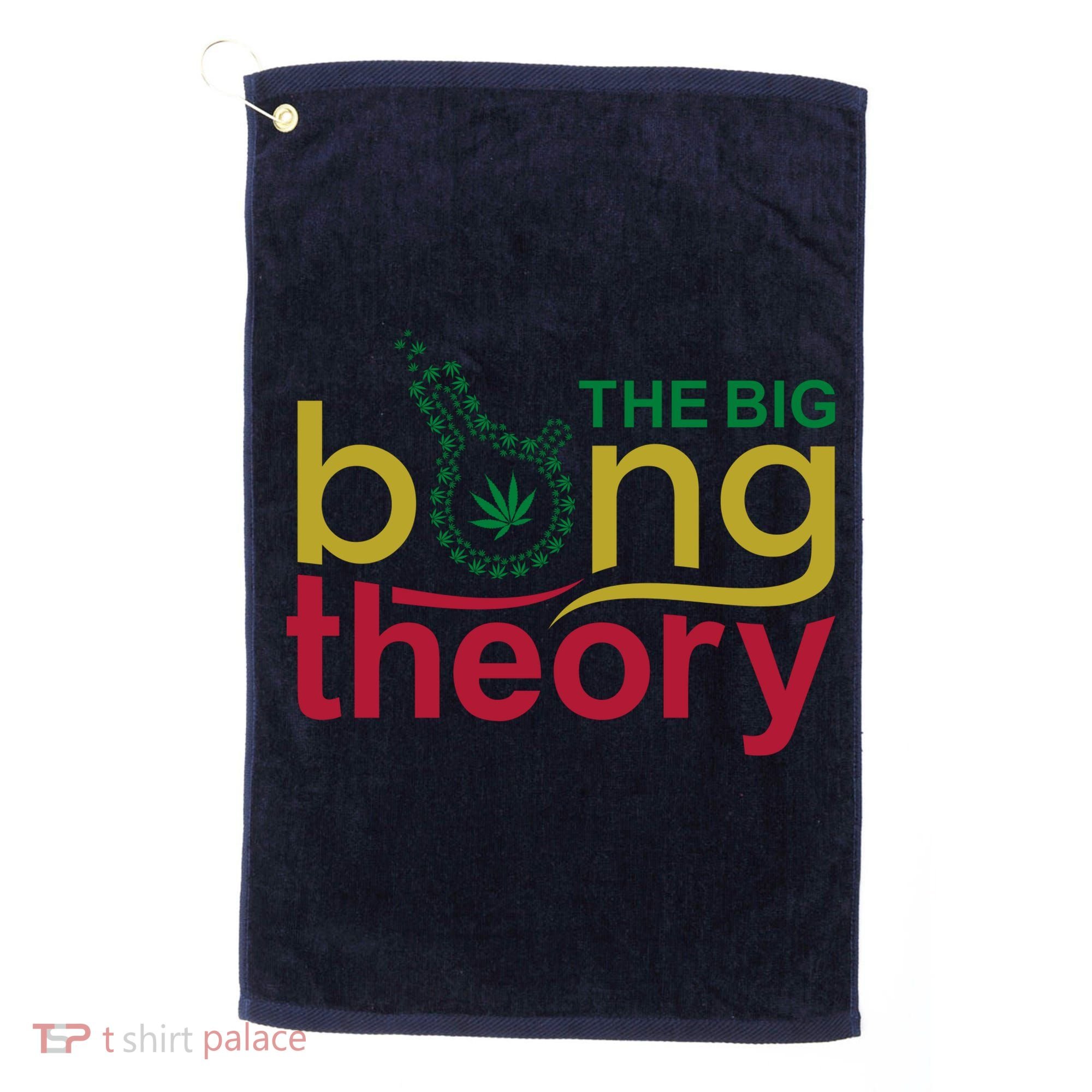 The Big Bong Theory Funny Golf Towel