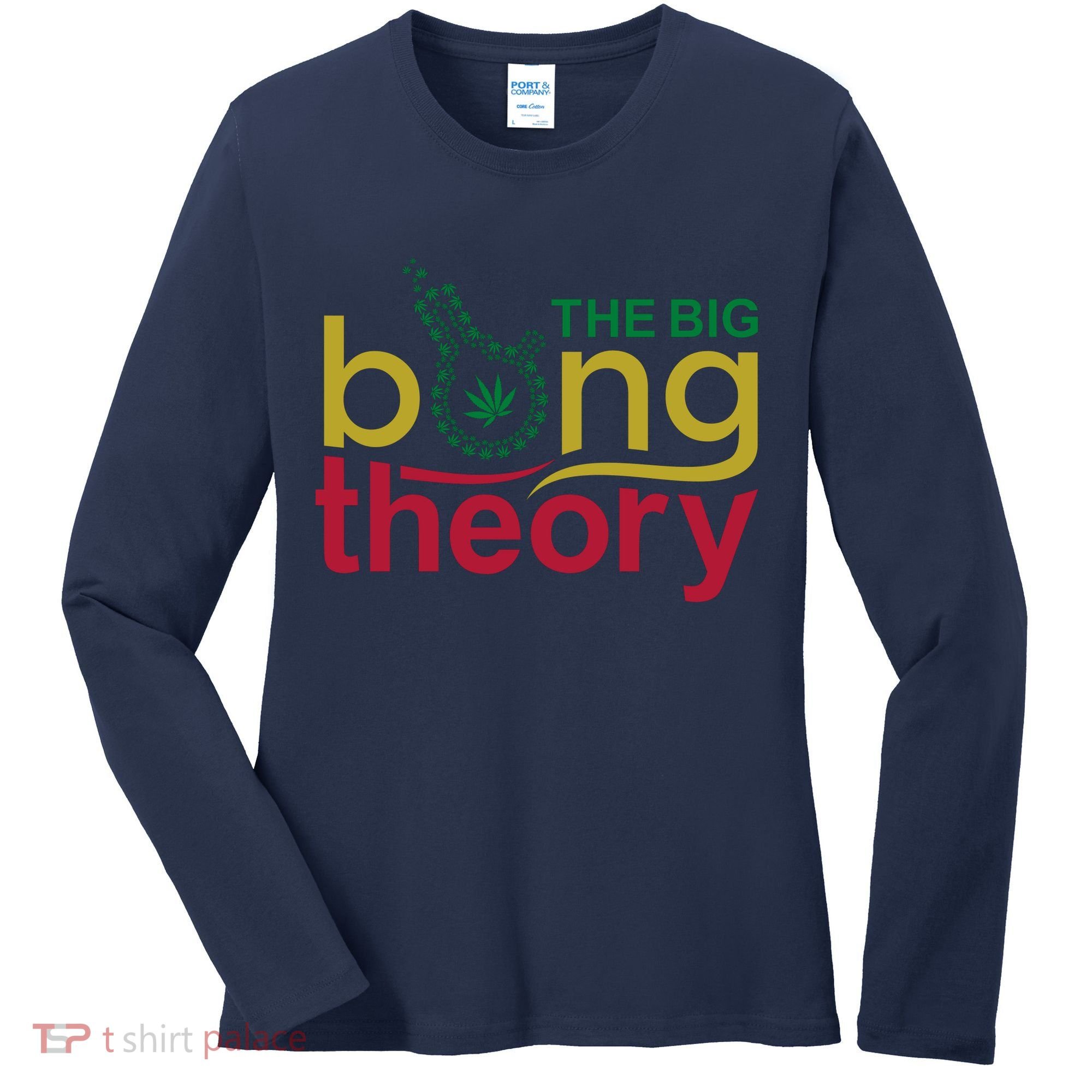 The Big Bong Theory Funny Women's Long Sleeve Shirt
