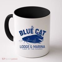 The Blue Cat Lodge & Marina Coffee Mug thumb 0