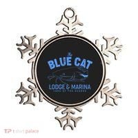 The Blue Cat Lodge & Marina Ornament thumb 0