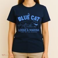 The Blue Cat Lodge & Marina T-Shirt thumb 4