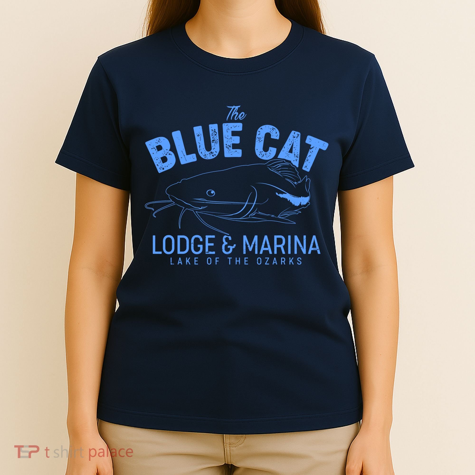 The Blue Cat Lodge & Marina T-Shirt