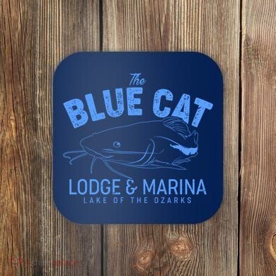 The Blue Cat Lodge & Marina Coaster