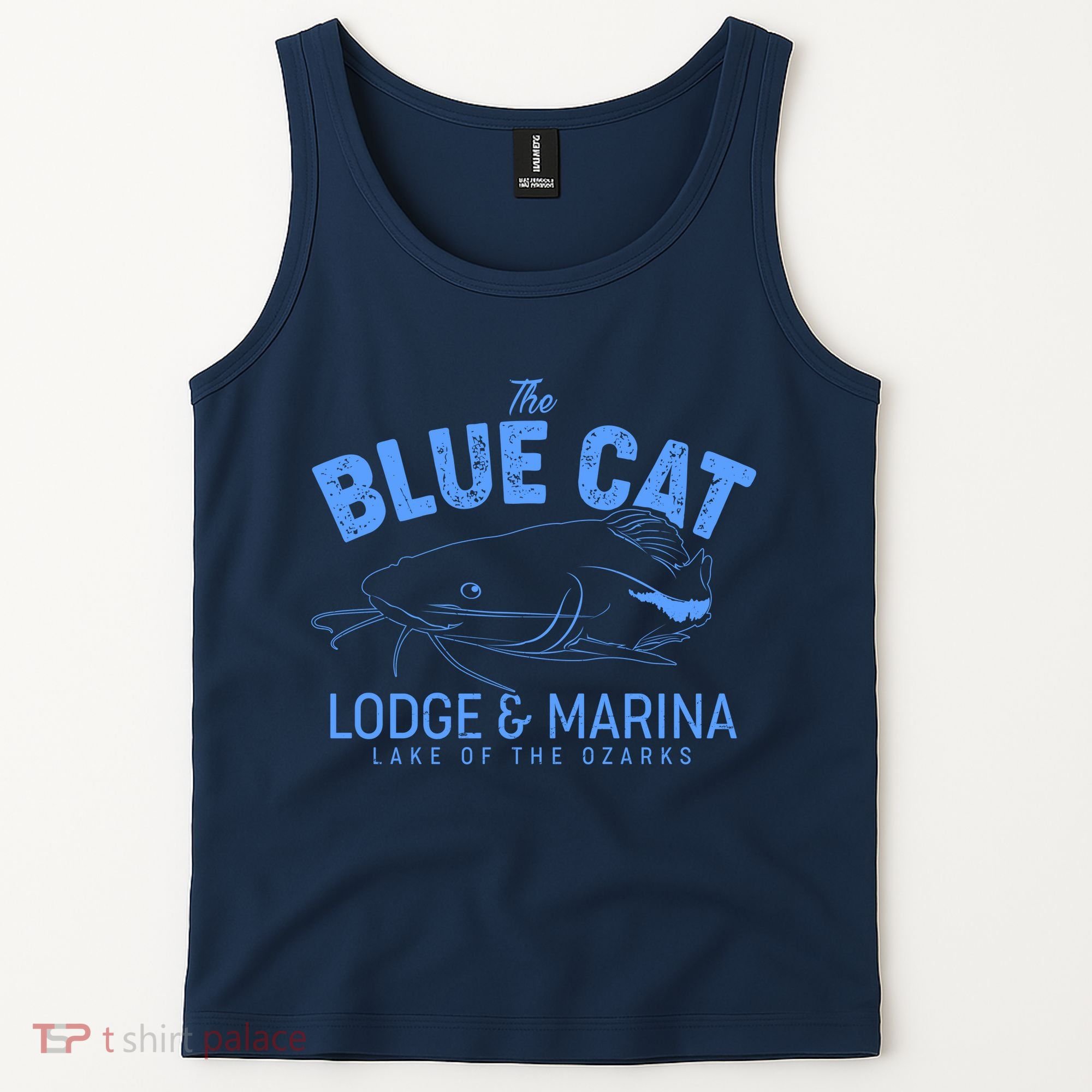 The Blue Cat Lodge & Marina Tank Top