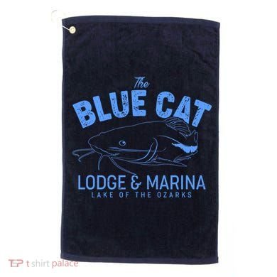 The Blue Cat Lodge & Marina Golf Towel
