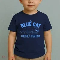 The Blue Cat Lodge & Marina Toddler T-Shirt thumb 2