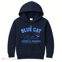 The Blue Cat Lodge & Marina Kids Hoodie thumb 0