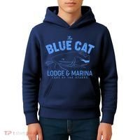 The Blue Cat Lodge & Marina Kids Hoodie thumb 4