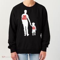 The Boss The Real Boss Father And Child Women's Sweatshirt thumb 0