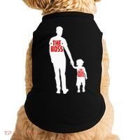 The Boss The Real Boss Father And Child Doggie Tank thumb 0