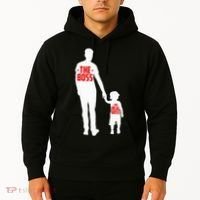 The Boss The Real Boss Father And Child Hoodie thumb 2