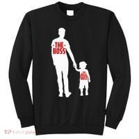 The Boss The Real Boss Father And Child Sweatshirt thumb 0