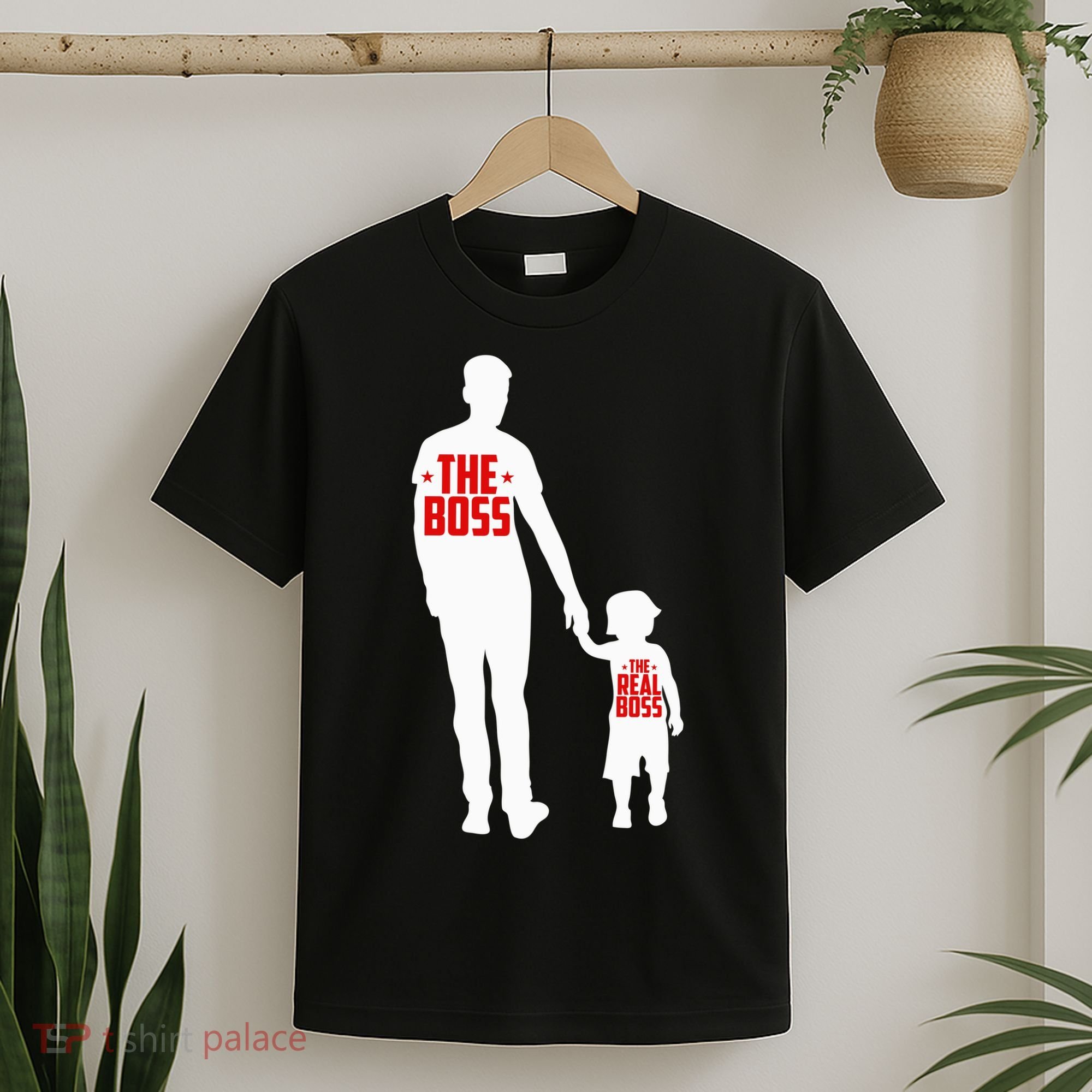 The Boss The Real Boss Father And Child T-Shirt