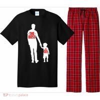 The Boss The Real Boss Father And Child Pajama Set thumb 0