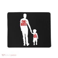 The Boss The Real Boss Father And Child Mousepad thumb 0