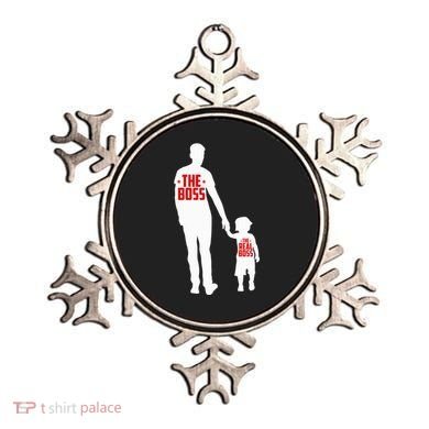 The Boss The Real Boss Father And Child Ornament