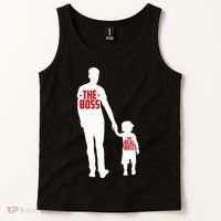 The Boss The Real Boss Father And Child Tank Top thumb 2