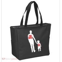The Boss The Real Boss Father And Child Tote Bag thumb 2