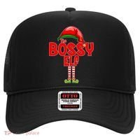 The Bossy Elf Matching Christmas Hat thumb 0