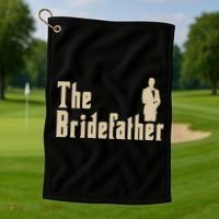 The Bridefather Golf Towel thumb 1