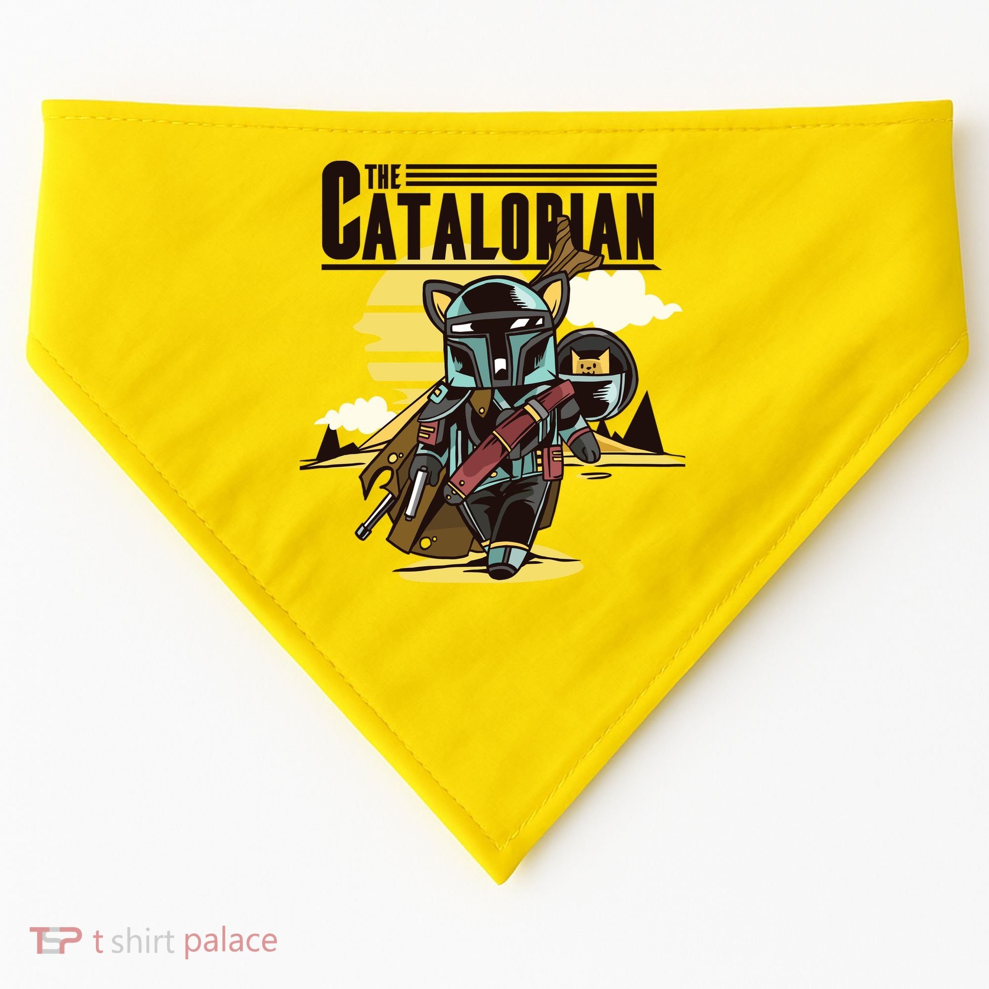 The Catalorian USA-Made Doggie Bandana