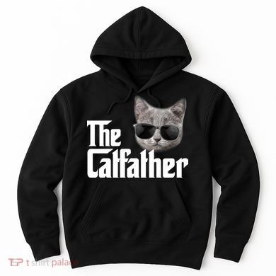 The Catfather Cool Movie Parody For Dads Hoodie