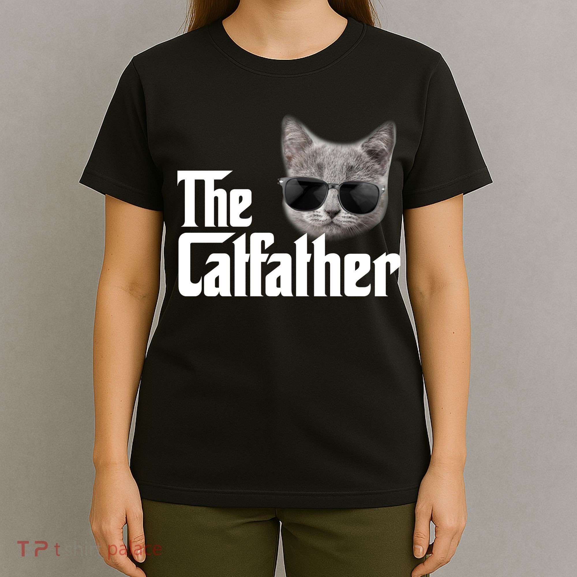 The Catfather Cool Movie Parody For Dads T-Shirt