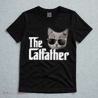 The Catfather Cool Movie Parody For Dads T-Shirt thumb 5