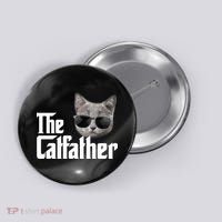 The Catfather Cool Movie Parody For Dads Button thumb 0
