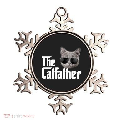 The Catfather Cool Movie Parody For Dads Ornament