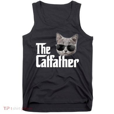 The Catfather Cool Movie Parody For Dads Tank Top
