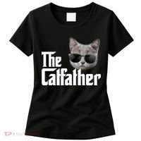 The Catfather Cool Movie Parody For Dads Women's T-Shirt thumb 0