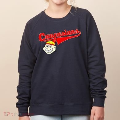 The Caucasians Rude Indians Design Women's Sweatshirt