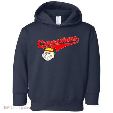 The Caucasians Rude Indians Design Toddler Hoodie